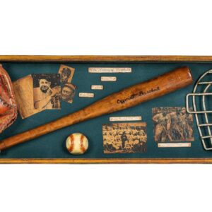 The history of baseball - Shadow box